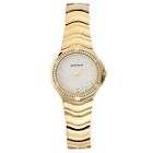 Armitron | Women's Gold-Tone Analog Watch with Genuine Crystal Accents 75/5733SVGP