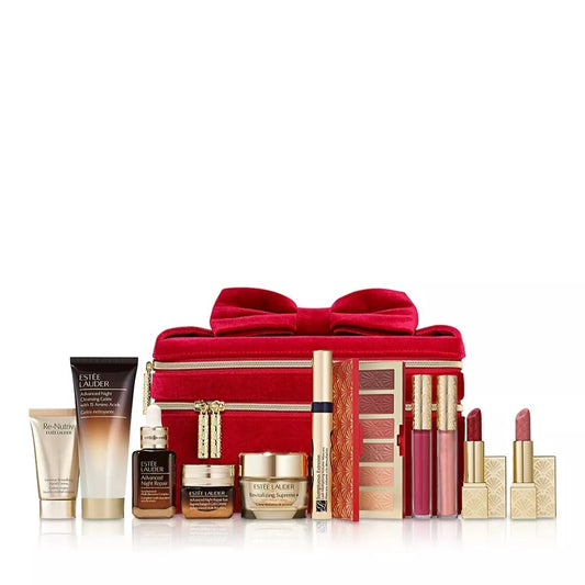 Estée Lauder Holiday Beauty Box 11 Piece Set Blockbuster Gift Set NEW