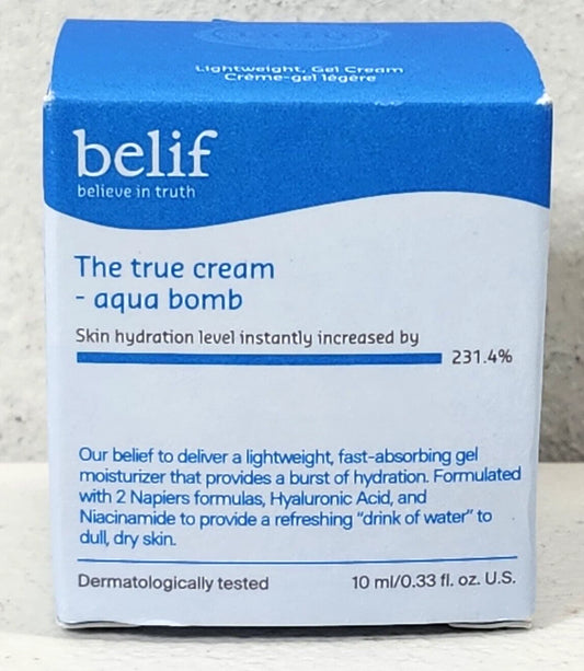 BELIF The True Cream Aqua Weightless Face Moisturizer 10mL