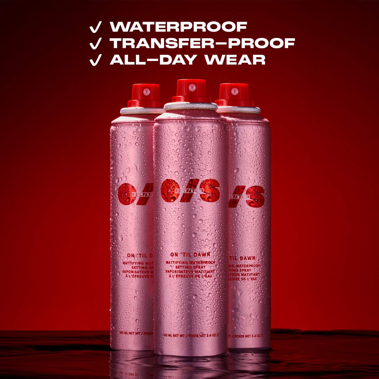 ONESIZE - ON ‘TIL DAWN MATTIFYING WATERPROOF SETTING SPRAY