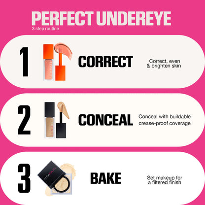 Huda Beauty#FauxFilter Matte Buildable Coverage Waterproof Concealer