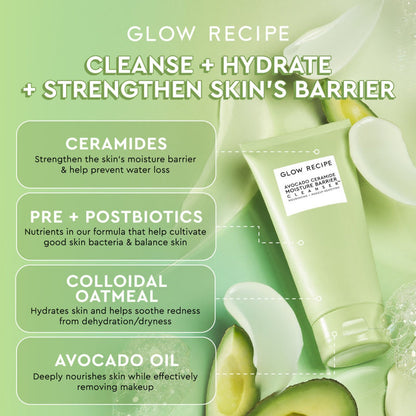 Glow Recipe-Avocado Ceramide Moisture Barrier Cleanser