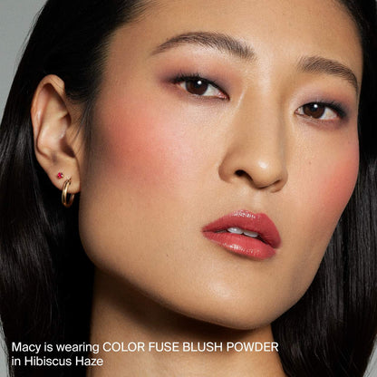 The Haus Labs Color Fuse Glassy Blush Balm Stick + Powder Blush Set