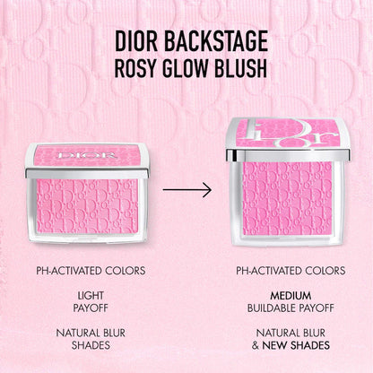 DIOR Rosy Glow Powder Blush – Color-Adaptive Radiant Finish Blush