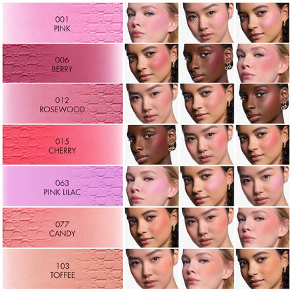 DIOR Rosy Glow Powder Blush – Color-Adaptive Radiant Finish Blush