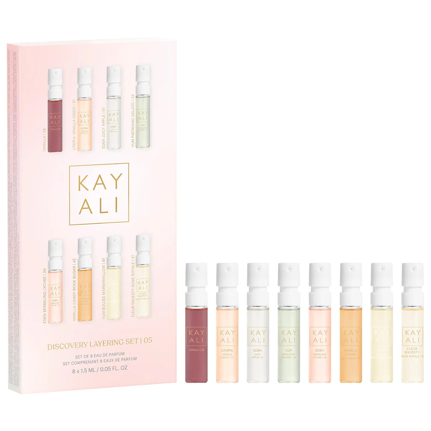 KAYALI  Discovery Layering Mini Perfume Sampler Set 70