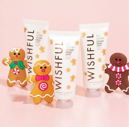 Huda Beauty | Wishful Yo Glow Gingerbread Latte Scrub